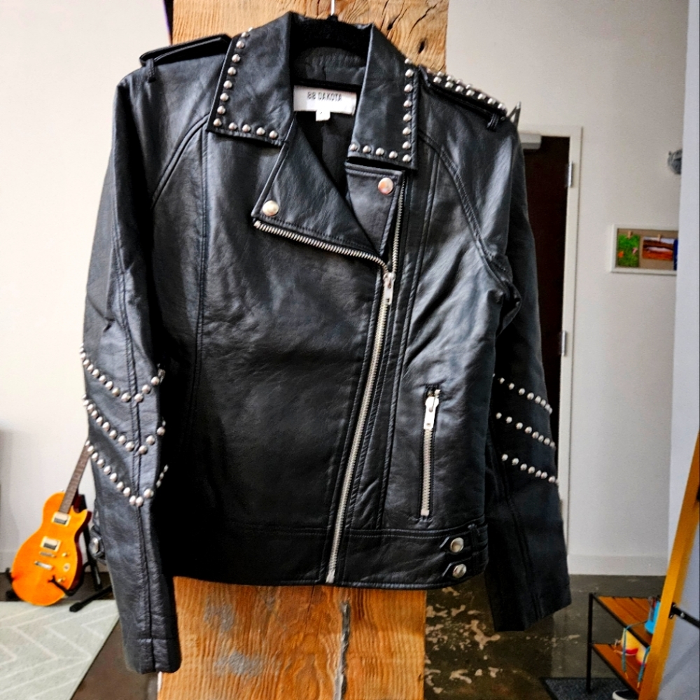 Black Motorcycle Jacket